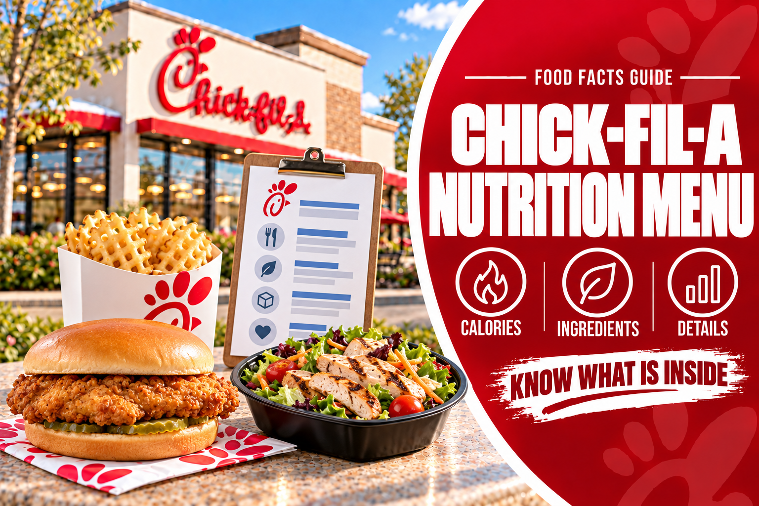 Chick-fil-A Nutrition Menu